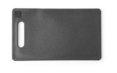 Deska do krojenia uniwersalna z uchwytem czarna 250x150x(H)10 mm