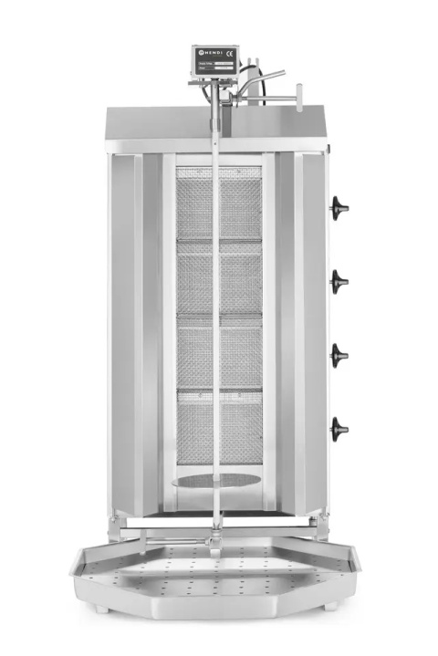 Kebab gazowy, HENDI, Profi Line, 230V/16W, 13kW, 735x745x(H)1110mm