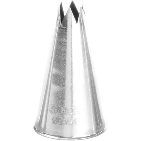 Końcówka do rękawów karbowana, HENDI, ⌀8mm