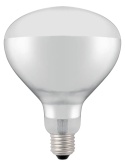 Żarówka na podczerwień do lampy do podgrzewania potraw 230V/250W, ⌀125x(H)170mm biała