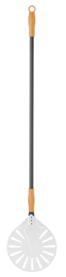 Łopata do pizzy okrągła, perforowana 230x1200mm