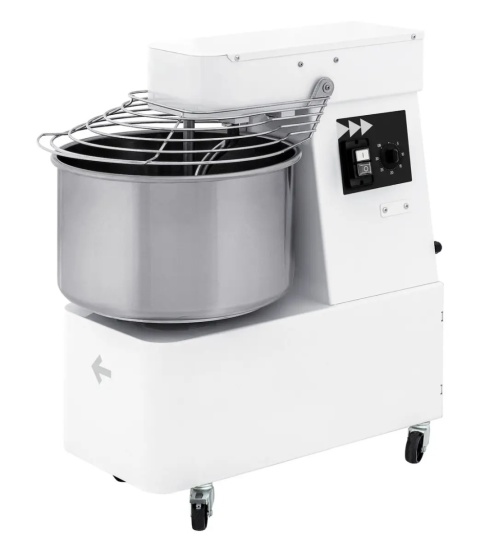 Miesiarka spiralna 32 l ze stałą głowicą i dzieżą 400V/1100W, 435x750x(H)810mm