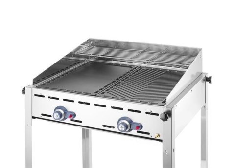 Płyta grillowa żeliwna, dwustronna GN 1/1, 325x530mm