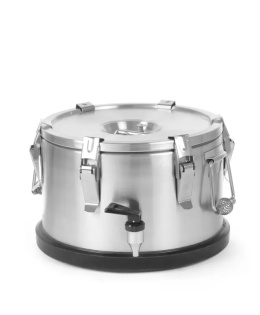 Termos do transportu żywności z kranem 10 litrów