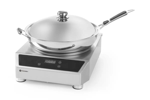 Wok indukcyjny 3500, HENDI, kuchenka, 230V/3500W, 340x450x(H)130mm