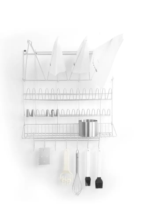 Wieszak na worki do szprycowania i końcówki, HENDI, 500x360x(H)560mm