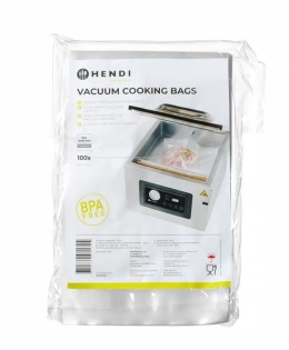 Worki do gotowania sous vide do pakowarek komorowych, 100 szt., 150x250mm