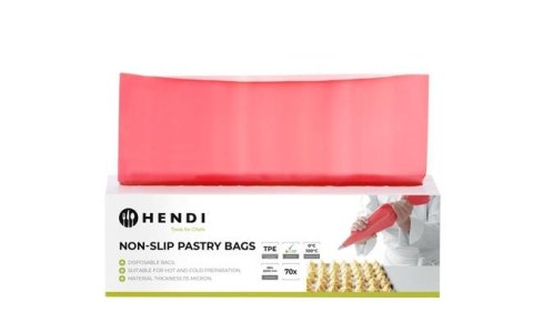 Worki do szprycowania antypoślizgowe, HENDI, 70szt. 520x280mm